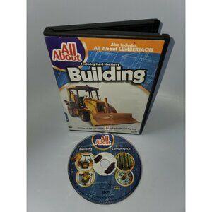 All About - Building & All About Lumberjacks (DVD, 2006) Children's Educational!